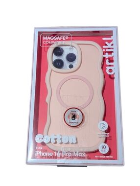 Artikl Blush Pink Cotton iPhone 16 Pro Max Phone Case